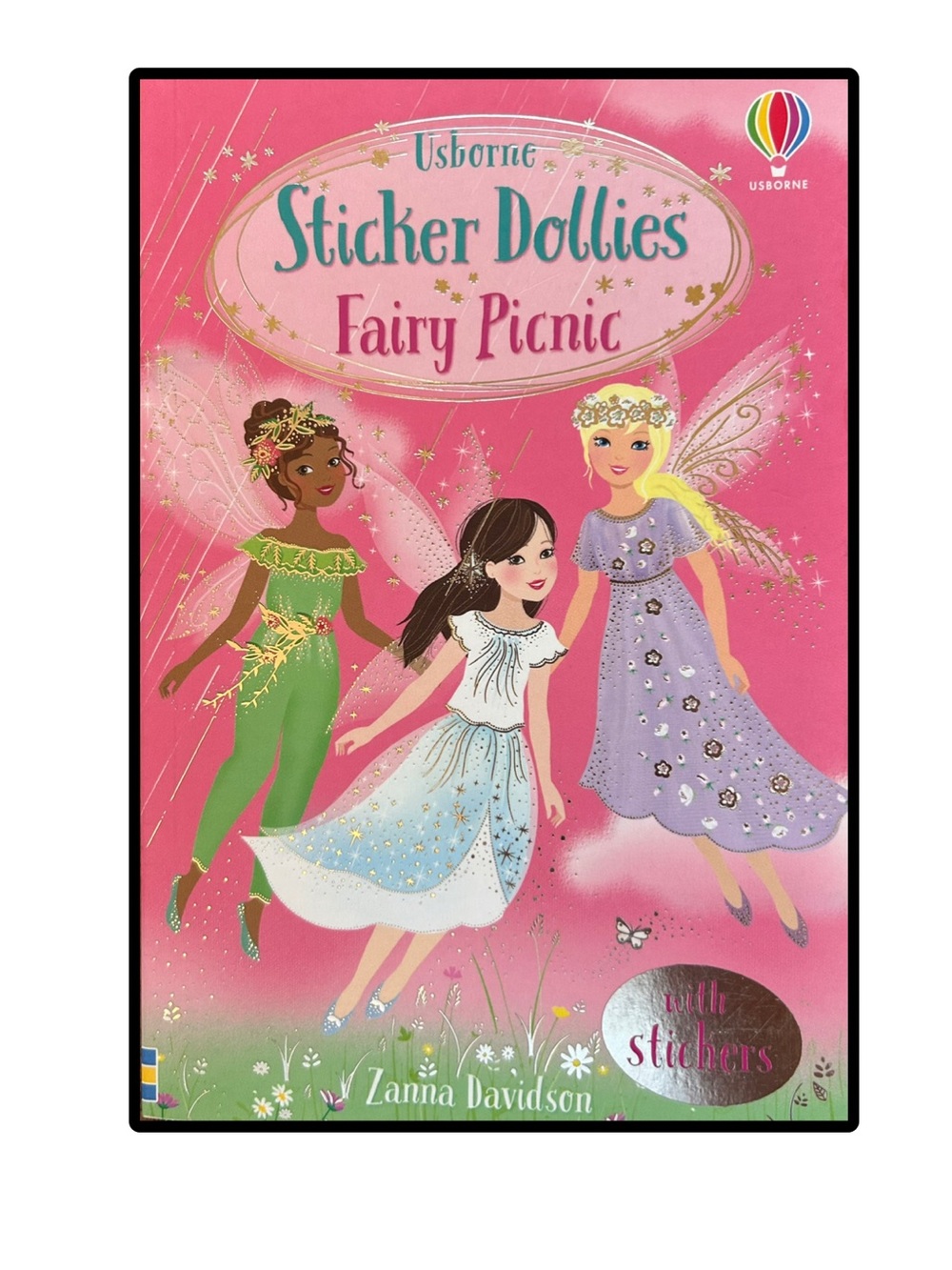 BUNDLE & SAVE 📚Usborne Sticker Dollies Fairy Picnic Paperback Book